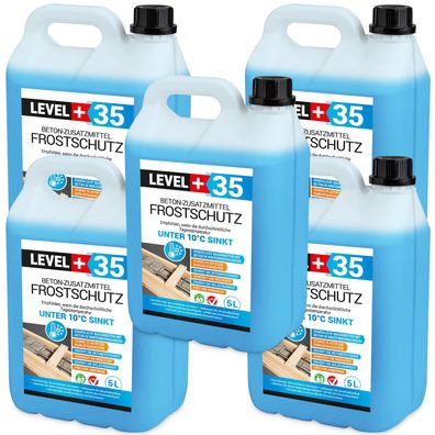 Plastifizierer 25 L Beton-Zusatzmittel Frostschutz Beton-Verflüssiger HQ+ RM35