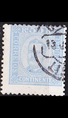 Portugal [1892] MiNr 0071 yA ( O/ used ) [02] blau