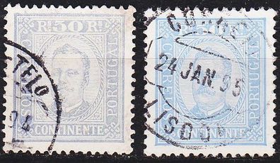 Portugal [1892] MiNr 0071 yB ( O/ used ) [01]