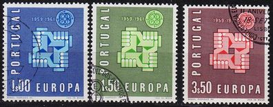 Portugal [1961] MiNr 0907-09 ( O/ used ) CEPT
