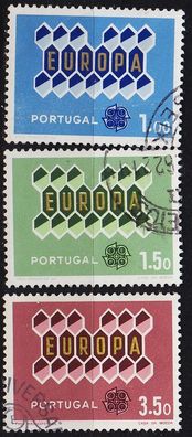 Portugal [1962] MiNr 0927-29 ( O/ used ) CEPT