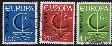 Portugal [1966] MiNr 1012-14 ( O/ used ) CEPT