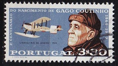 Portugal [1969] MiNr 1086 ( O/ used ) Flugzeug