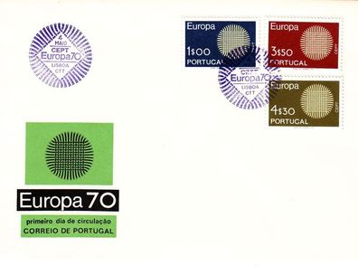Portugal [1970] MiNr 1092-94 ( FDC ) CEPT