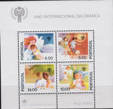 Portugal [1979] MiNr 1443-44 Block 28 ( * * / mnh )