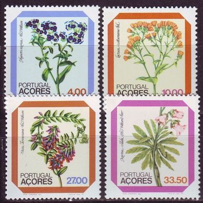 Portugal [Azoren] MiNr 0349-52 ( * * / mnh ) Pflanzen