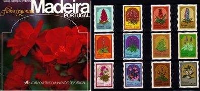 Portugal [Madeira] Blumen ( * * / mnh ) alle Ausgaben