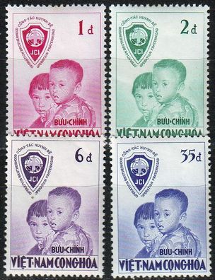 Vietnam SÜD SOUTH [1956] MiNr 0131-34 ( * */ mnh )