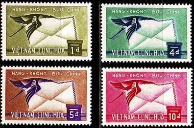 Vietnam SÜD SOUTH [1960] MiNr 0223-26 ( * */ mnh )