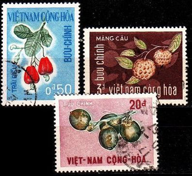 Vietnam SÜD SOUTH [1967] MiNr 0378 ex ( O/ used ) [02] Pflanzen