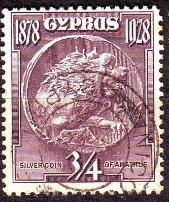 ZYPERN CYPRUS [1928] MiNr 0108 ( O/ used )
