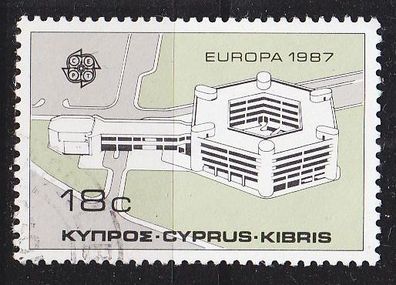 ZYPERN CYPRUS [1987] MiNr 0682 ( O/ used ) CEPT