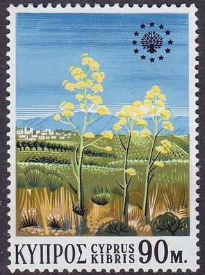 ZYPERN CYPRUS [1970] MiNr 0337 ( * * / mnh ) Natur