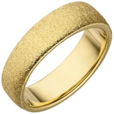 Damen Ring 925 Sterling Silber gold vergoldet mit Struktur