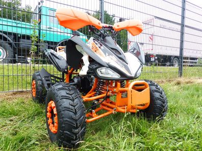 125ccm Quad ATV Kinder Quad Pitbike 4 Takt Quad 7 Zoll KXD ATV 004 PRO Orange