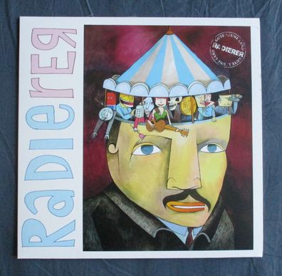 Radierer - Gute Laune Land Vinyl LP farbig