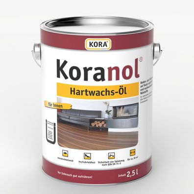 Kora Koranol Hartwachs-Öl 2,5 Liter farblos