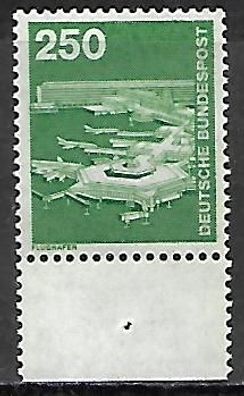 BRD postfrisch Michel-Nummer 1137 Unterrandstück