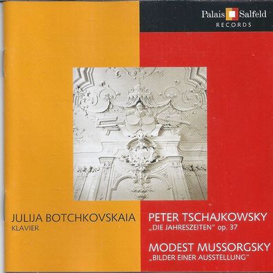 CD: Julija Botchkovskaia: Tschajkowsky + Mussorgsky (2001) Palais Salfeld
