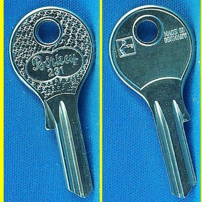 Schlüsselrohling Börkey 231 für verschiedene Yale Möbelzylinder, Stahlschränke