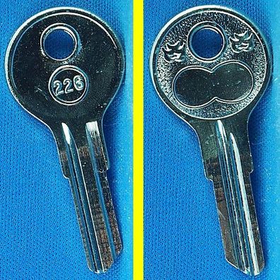 Schlüsselrohling Börkey 226 für verschiedene Basco / Amerik. Fahrzeuge und