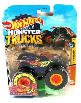 Mattel Hot Wheels Monster Trucks Super Mario LKW / GXY25 Psycho Delig