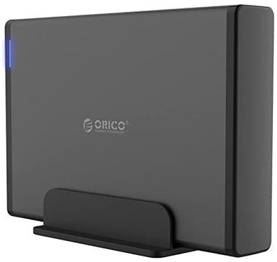 ORICO USB C Externes Festplattengehäuse, 3.5" (7688C3) für Backups, Mac, PC