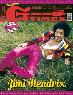 GoodTimes 4-2020 Jimi Hendrix, Steve Priest, Humble Pie, Phil May, Kraftwerk