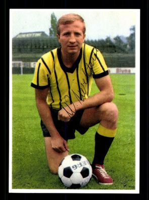 Werner Nievelstein Autogrammkarte Alemannia Aachen Spieler 60er Jahre Orig Sign