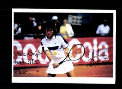 Anke Barna Tennis Original Signiert + A 217255