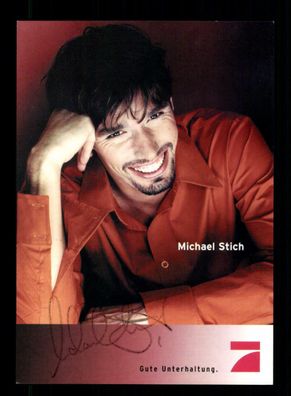 Michael Stich Autogrammkarte Original Signiert + A 217281