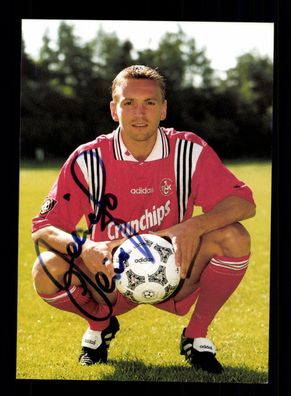 Oliver Schäfer Autogrammkarte 1. FC Kaiserslautern 1996-97 Original Sign+ A 63471