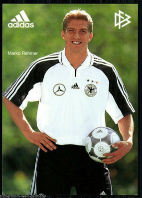 Marko Rehmer DFB Autogrammkarte 9/2000 + A 216334