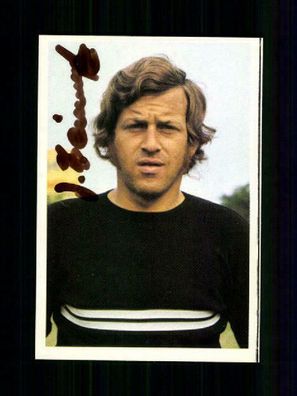 Josef Steinmetz Kickers Offenbach 1972-73 Bergmann Sammelbild Original Signiert