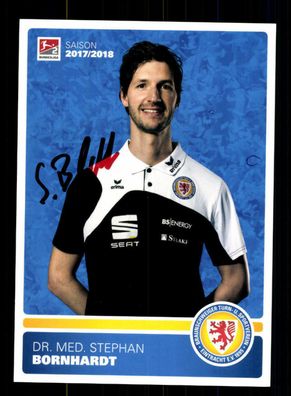 Stephan Bornhardt Autogrammkarte Eintracht Braunschweig 2017-18 Origina + A 216336