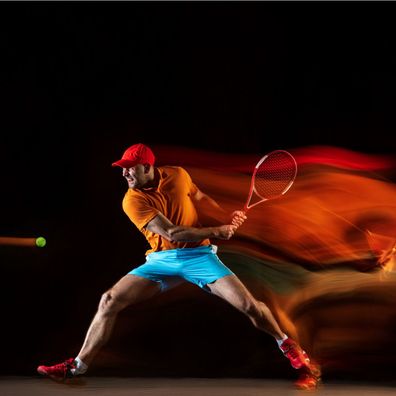 Muralo Selbstklebende Fototapeten XXL Fitness Tennisspielerin SPORT 3D 4027