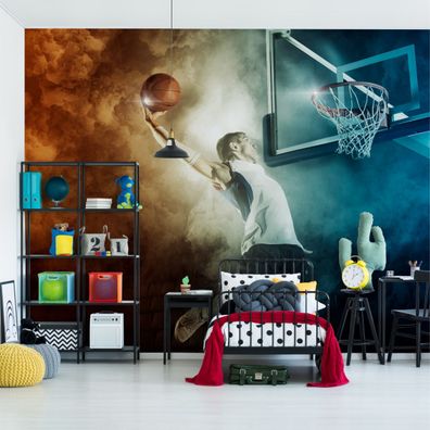 Muralo Selbstklebende Fototapeten XXL Basketball SPORT 3D 3227