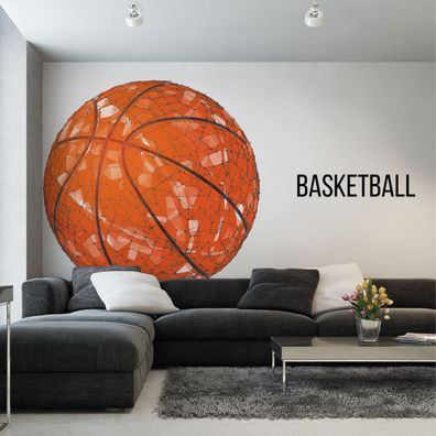 Muralo Selbstklebende Fototapeten XXL Jugend Basketball 3D 3229