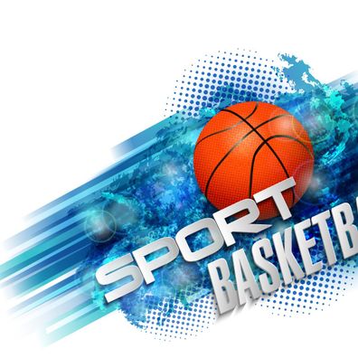 Muralo Selbstklebende Fototapeten XXL für Jugend Basketball 3D 3228