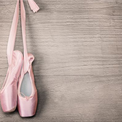 Muralo Selbstklebende Fototapeten XXL für Mädchen Ballettschuhe 3917