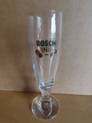 Bierglas Pilsglas 0,2L von Bosch Pils mit Wappen am Fuß Druck