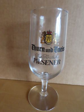 Bierglas Pilsglas 0,2L von Thurn und Taxis Das Fürstliche Pilsener Druck