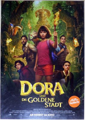 Dora und die goldene Stadt - Original Kinoplakat A1 - Isabela Merced- Filmposter