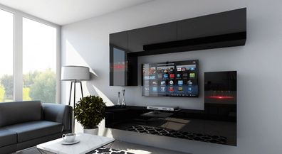 Future 31 Möbel für Wohnzimmer Wohnwand Mediawand Schrankwand Wohnschrank