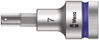 Wera 8740 C HF Zyklop Bitnuss mit 1/2"-Antrieb mit Haltefunktion, 7 x 60 mm