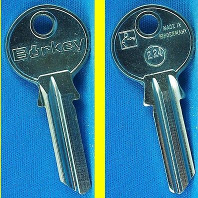 Schlüsselrohling Börkey 224 für verschiedene Century Profilzylinder