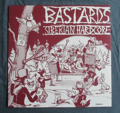 Bastards - Siberian hardcore Vinyl LP Repress 2021