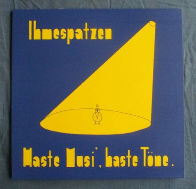 Ihmespatzen - Haste Musi, haste Töne Vinyl LP, teilweise farbig