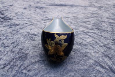 Vase Graf von Henneberg Ilmenau / Echt Kobalt / liegende Vase / sehr selten