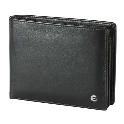 Esquire Scheintasche 12 CC Cardsafe/ RFID 2244-49, schwarz, Herren